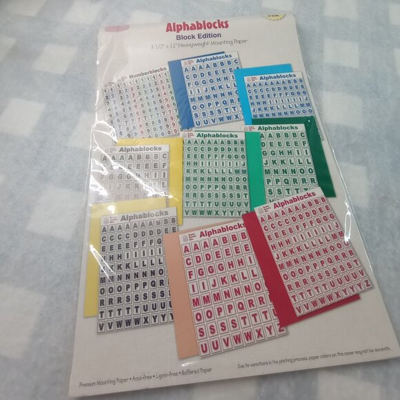 Memories Forever & Keeping Memories Alive Alphabet Scrapbook Bundle - Picture 12 of 12